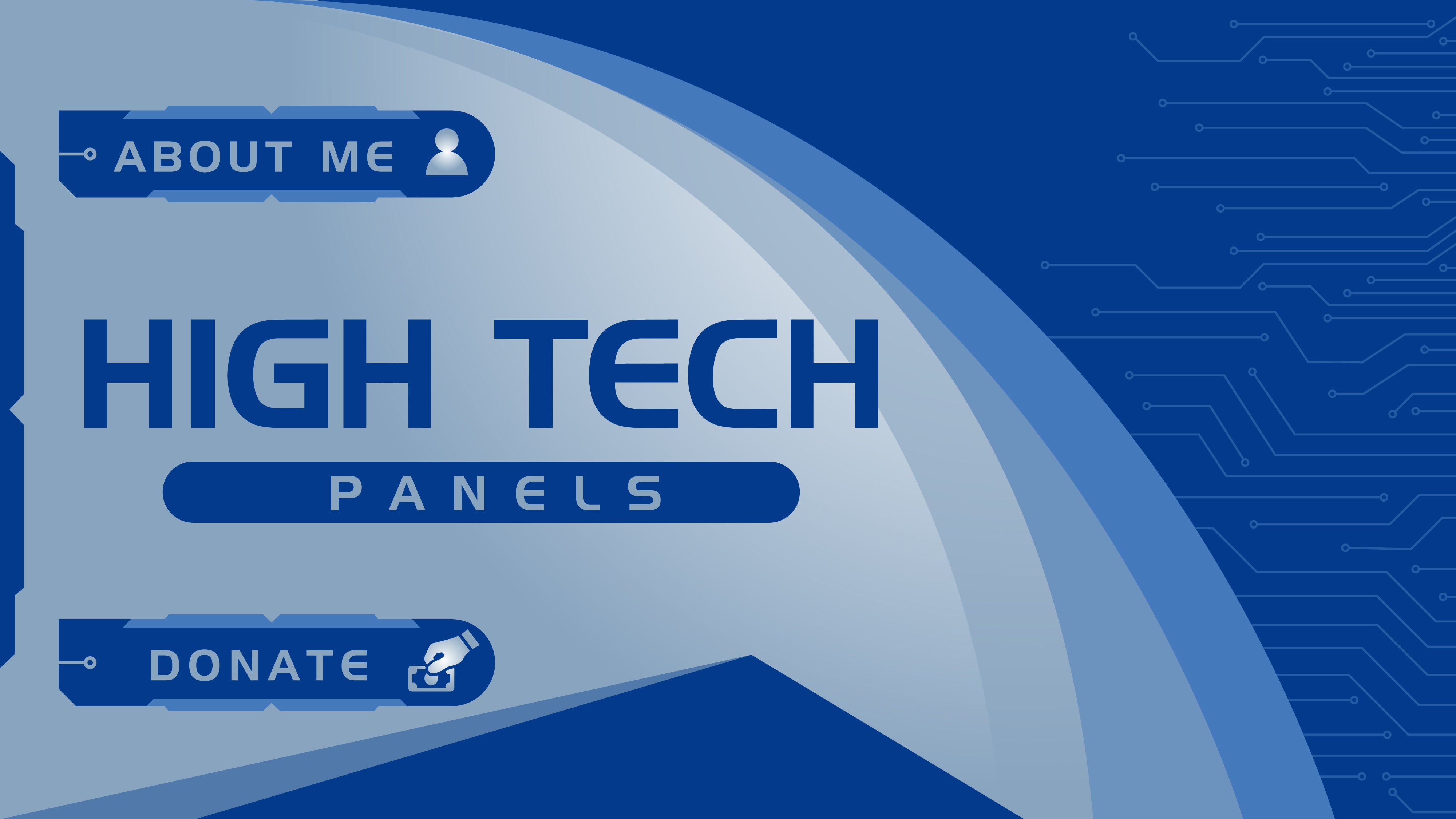 Twitch Panels - High Tech | Stream Designz