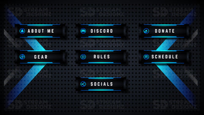 Twitch panels horizon panels preview stream designz