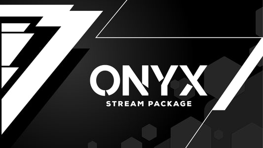Stream Overlay Package Onyx Stream Designz