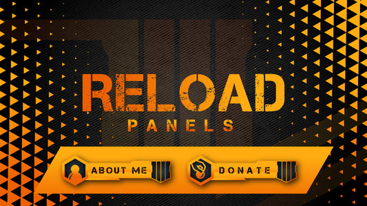 Twitch panels reload thumbnail stream designz