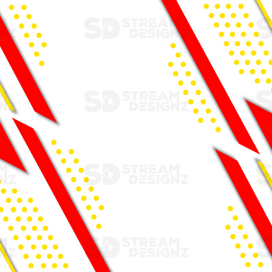 Stinger transition sleek yellow and red preview video stream designz