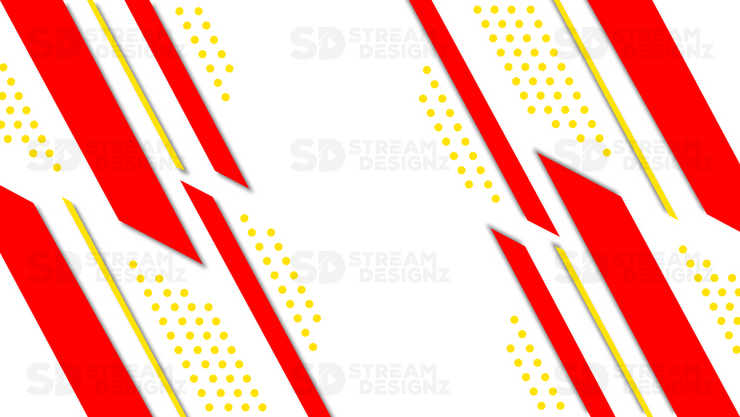 Stinger transition sleek yellow and red preview video stream designz