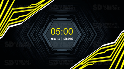 5 minute countdown timer bolt preview video stream designz