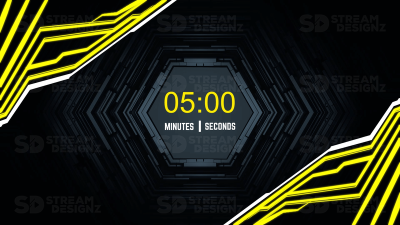 5 minute countdown timer bolt preview video stream designz