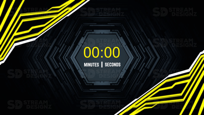 5 minute count up timer bolt preview video stream designz